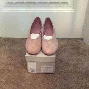 COS Pink Suede Heels